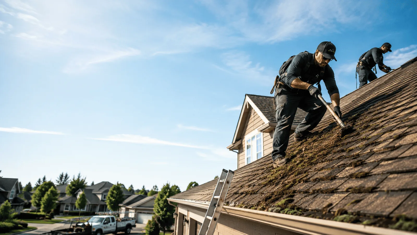 Roof Moss Removal in Los Alamos, CA near me